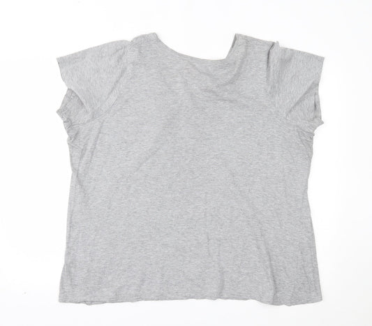 Preworn Mens Grey    T-Shirt Size 20