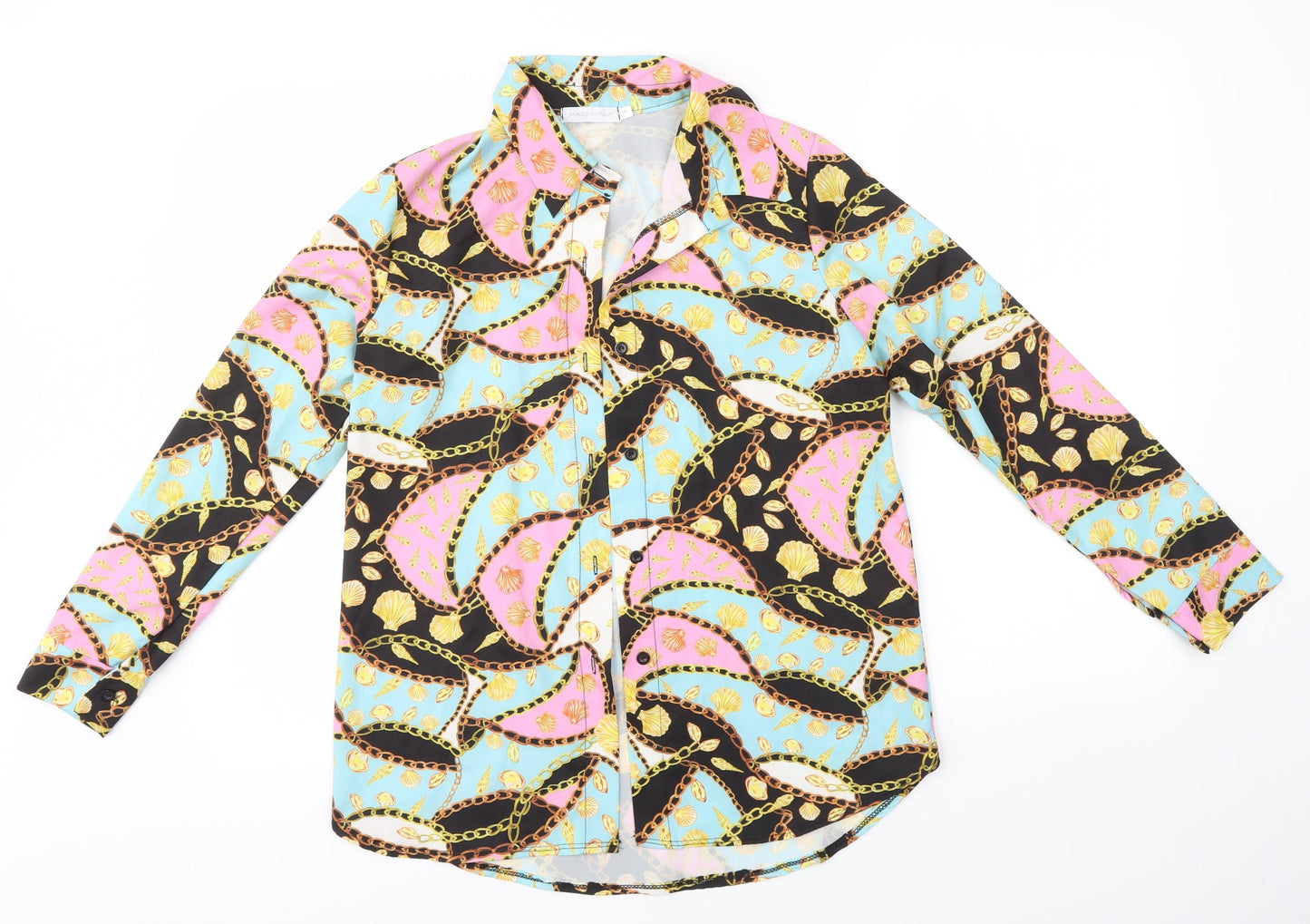 Preworn Mens Multicoloured    Button-Up Size S