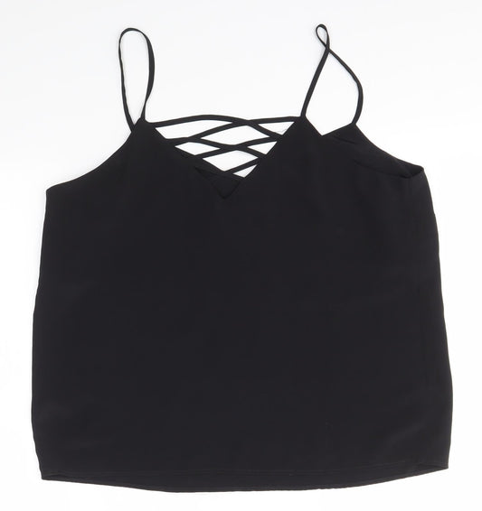 New Look Womens Black   Basic Blouse Size 14