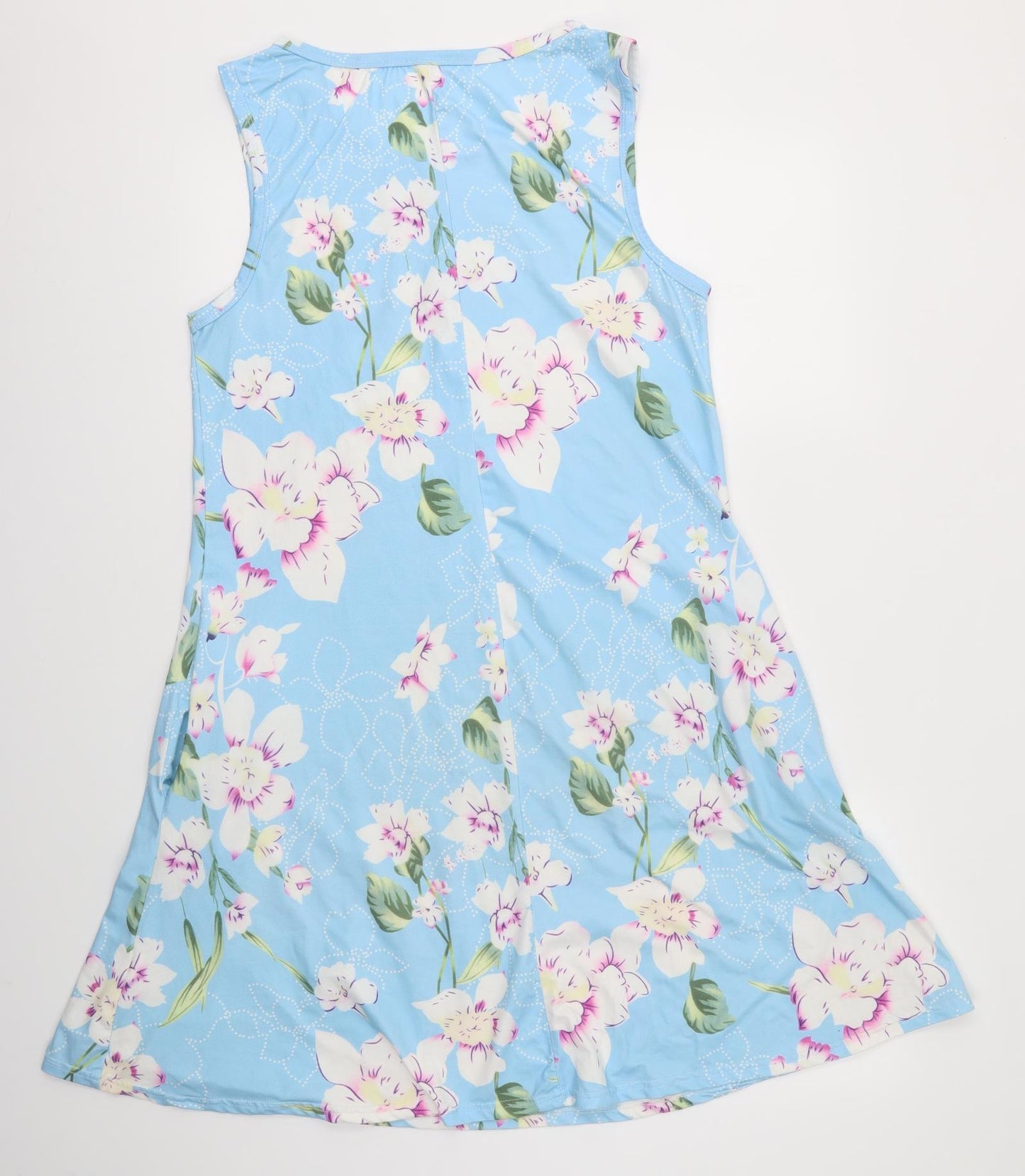 CHERFL Womens Multicoloured Floral  A-Line  Size M