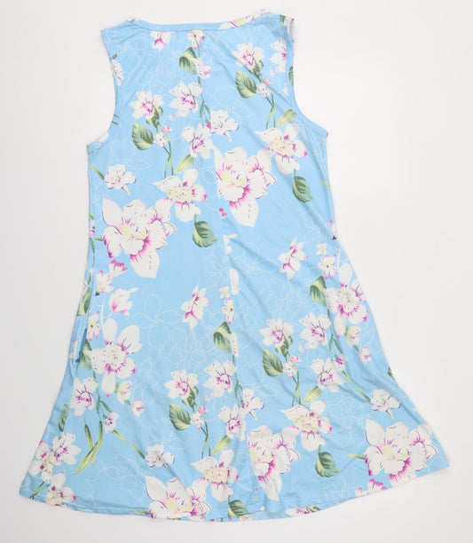 CHERFL Womens Multicoloured Floral  A-Line  Size M
