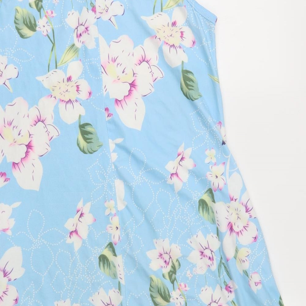 CHERFL Womens Multicoloured Floral  A-Line  Size M