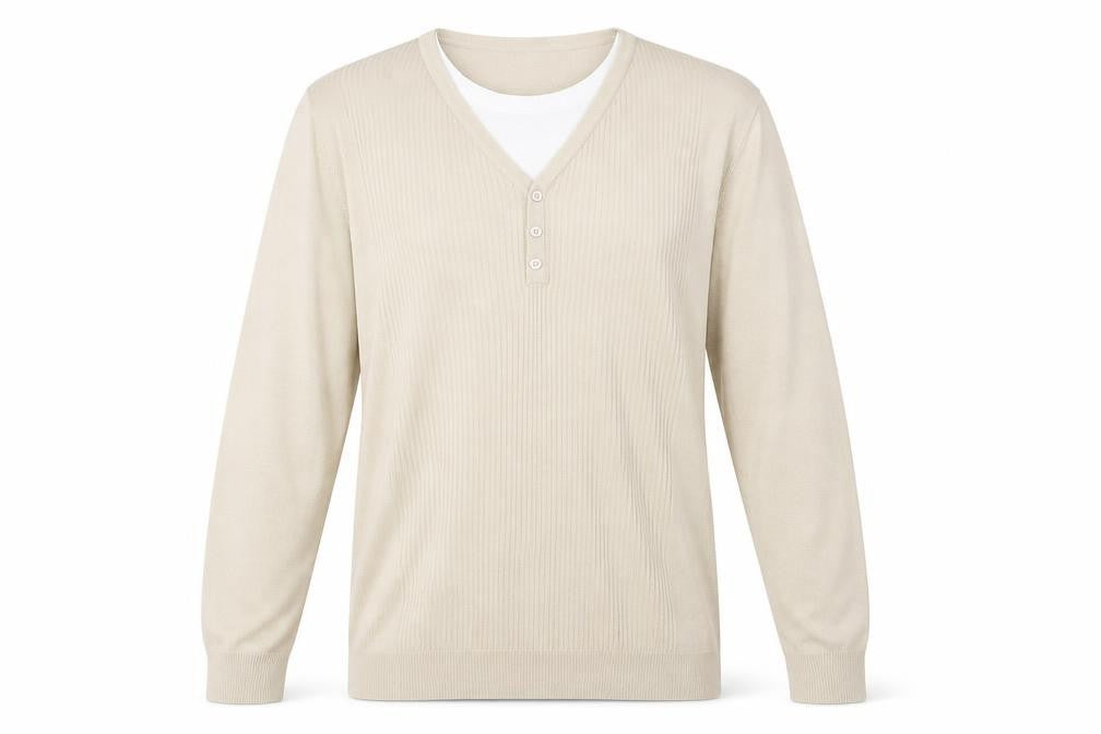 George Mens Beige   Pullover Jumper Size L