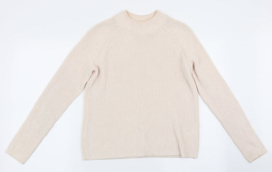 H&M Womens Ivory   Pullover Jumper Size 6