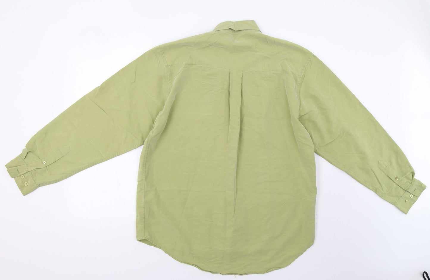 Gianni Vialli Mens Green    Button-Up Size M