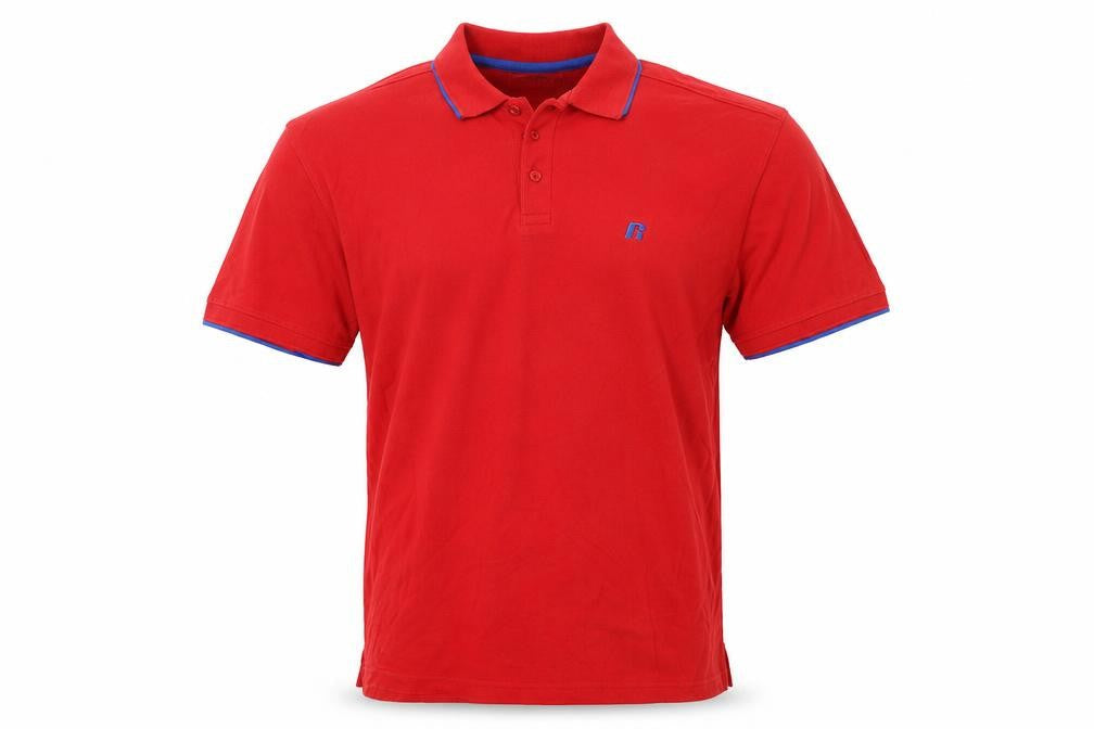 Russell Athletic Mens Red    Polo Size L