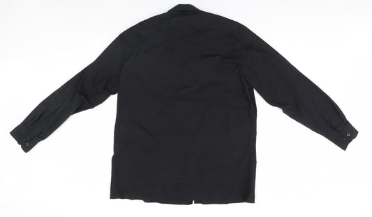 Premier Womens Black   Basic Button-Up Size 16