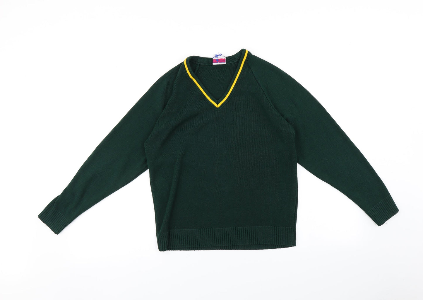 Uni Form Womens Green   Pullover Jumper Size 6