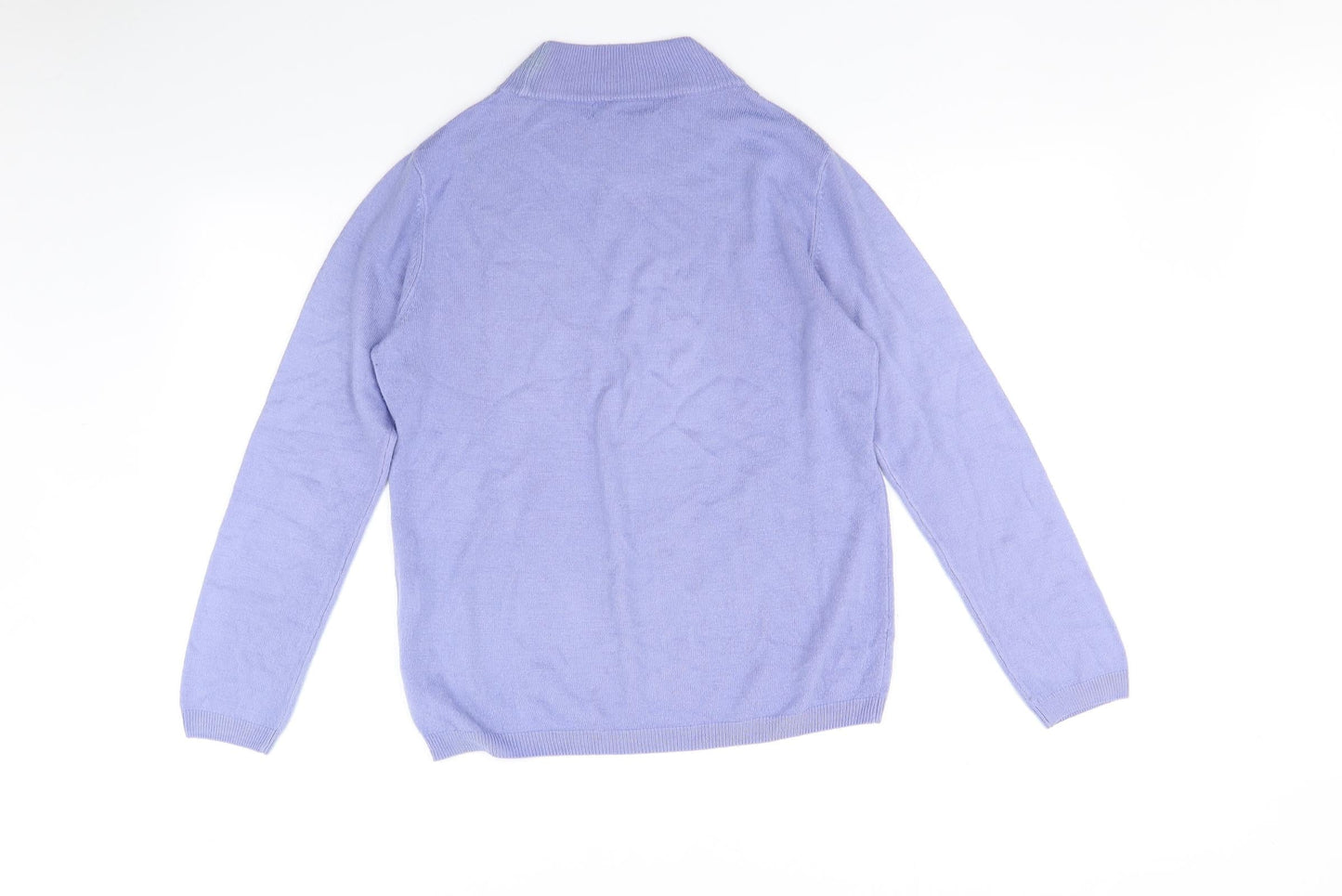 Poppy Womens Purple   Pullover Jumper Size 10