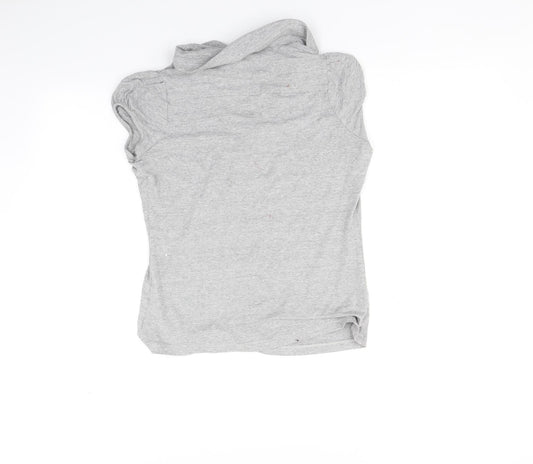Marks and Spencer Womens Grey   Basic Polo Size 12