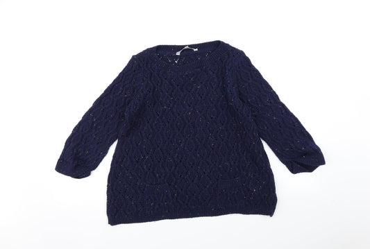 Red Herring Womens Blue   Pullover Jumper Size 10