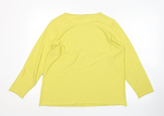 doris streich Womens Green   Pullover Jumper Size 14