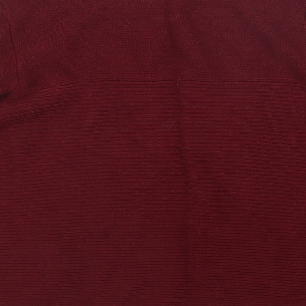 Miss Selfridge Womens Red   Pullover Jumper Size 10