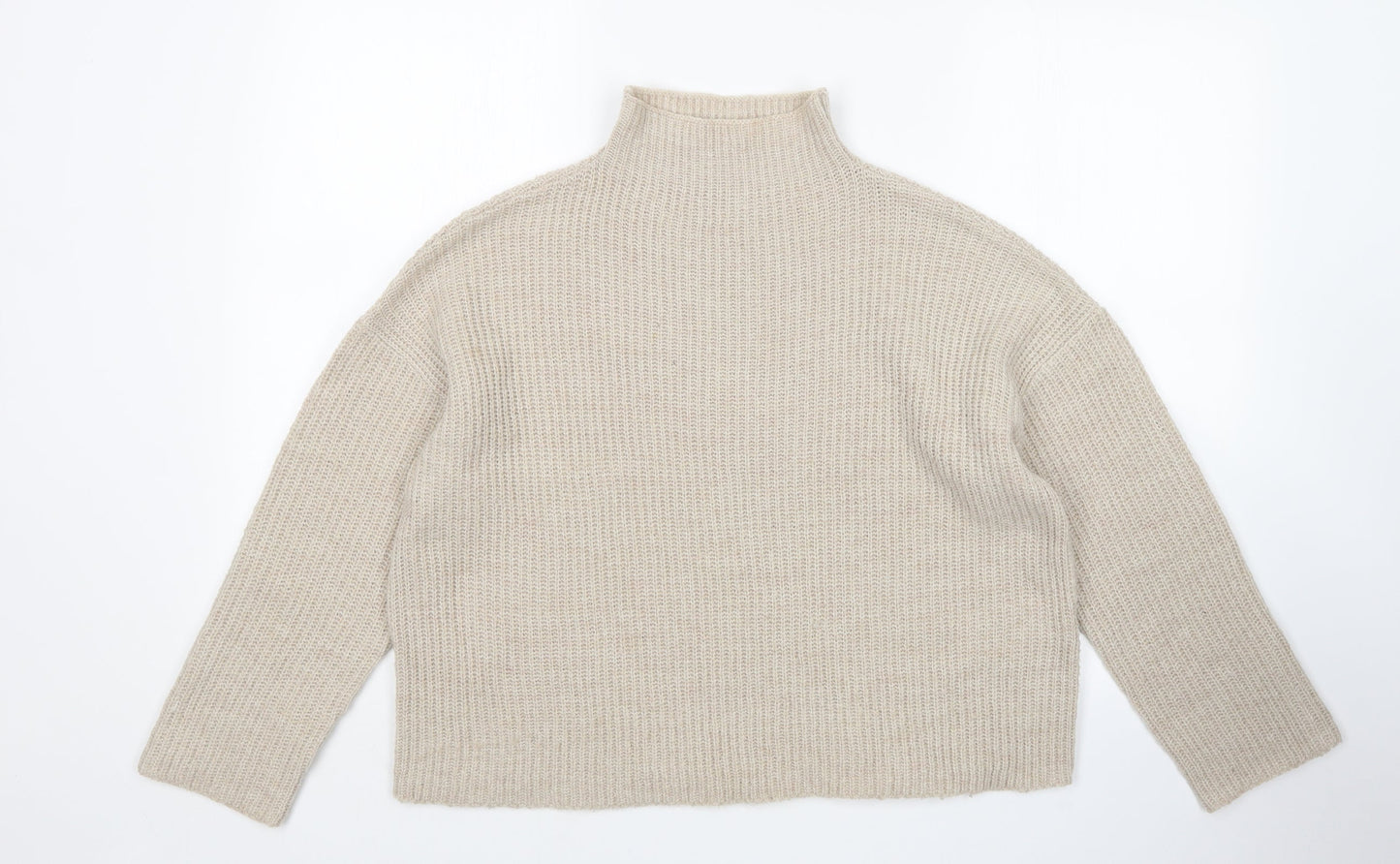 Villa Womens Beige   Pullover Jumper Size S