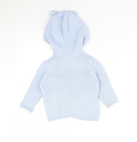 FRED&FLO  Blue   Cardigan Jumper Size 6-9 Months