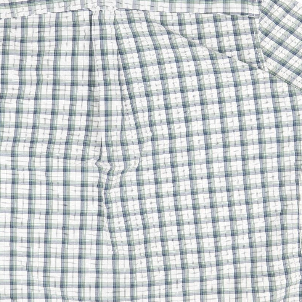 Nautica Mens Multicoloured Check   Button-Up Size L