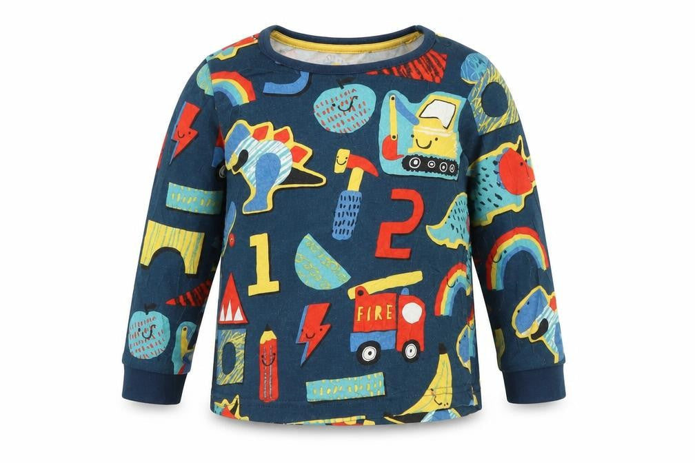 TU Baby Multicoloured Geometric  Basic T-Shirt Size 9-12 Months