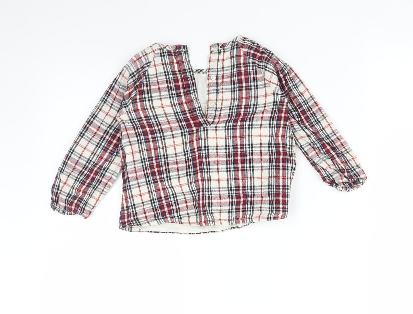 Primark Baby Multicoloured Check  Basic T-Shirt Size 24 Months