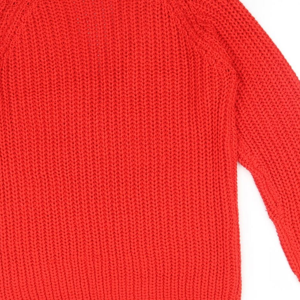 NEXT Womens Red   Cardigan Jumper Size XS