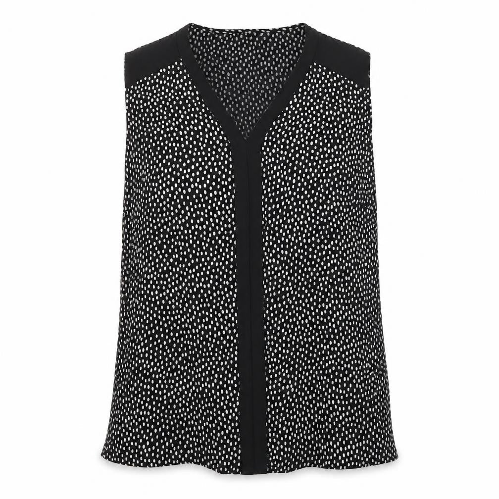 BHS Womens Multicoloured Polka Dot  Basic Blouse Size 16