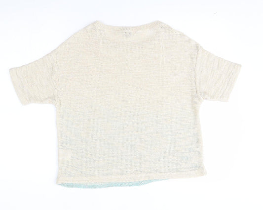Papaya Womens Beige   Pullover Jumper Size 10
