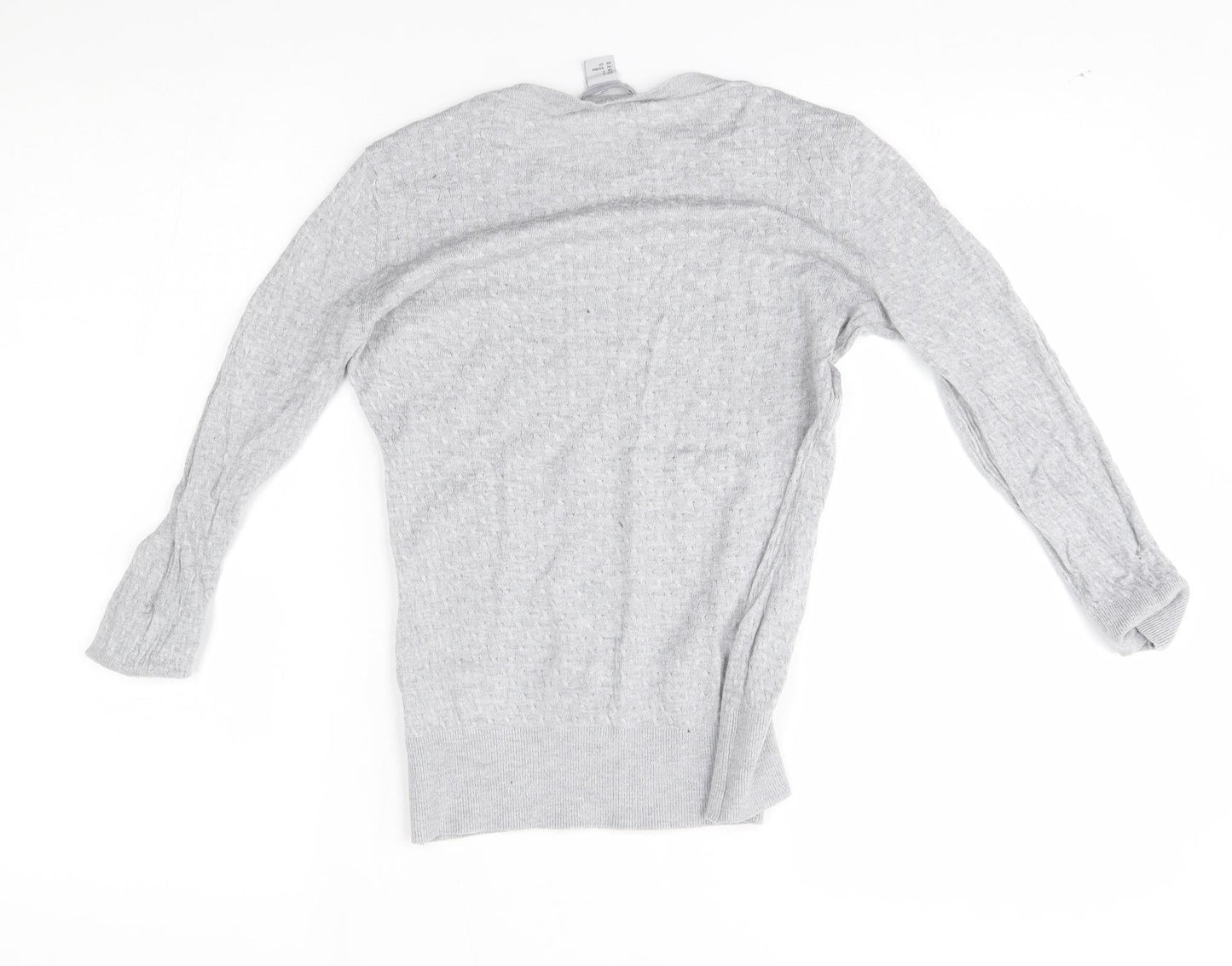 H&M Womens Grey   Pullover Jumper Size S