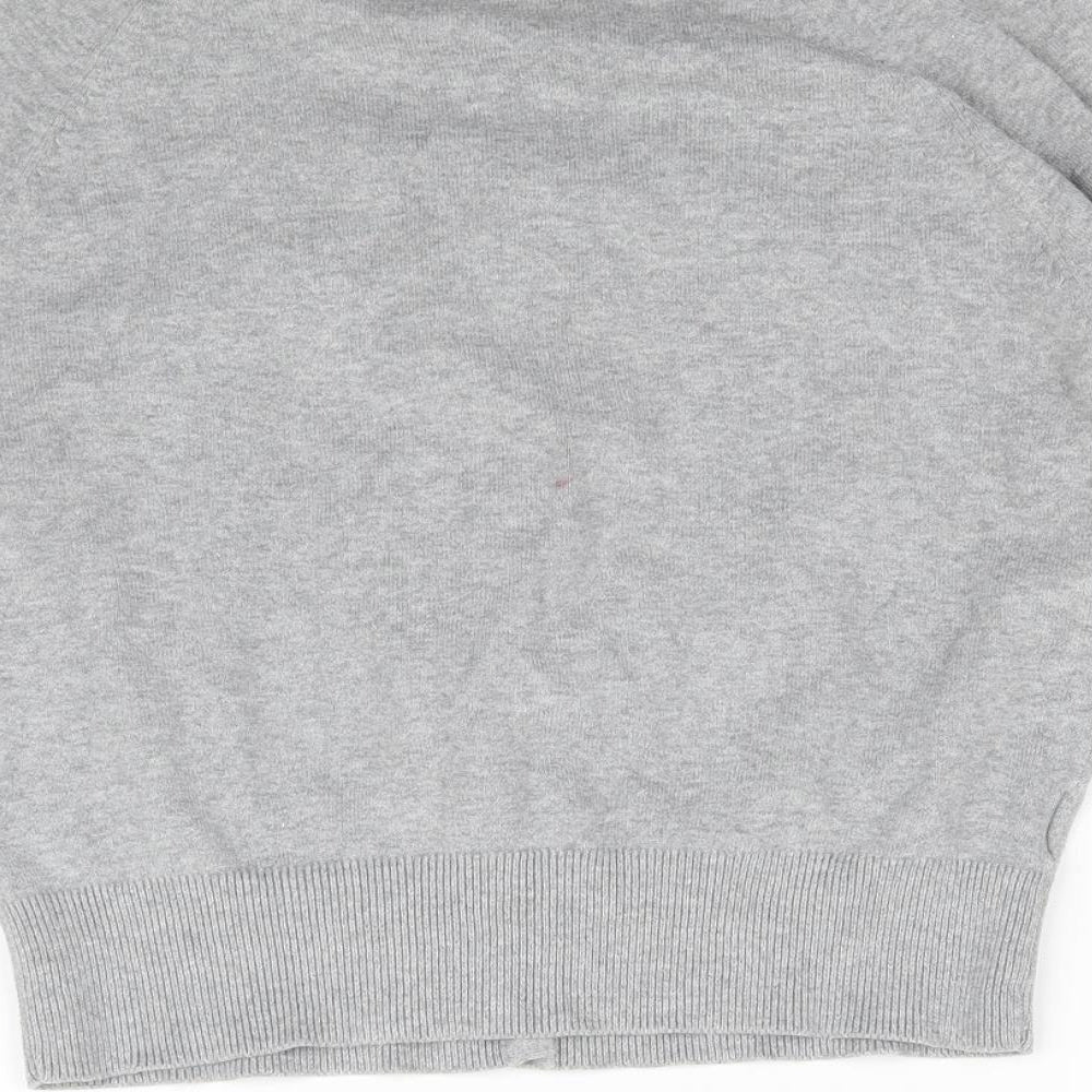 Matalan Womens Grey  Knit Cardigan Jumper Size 12