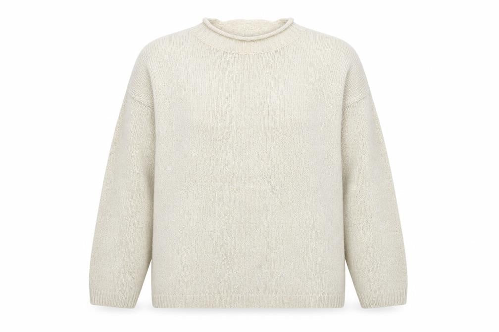 New Look Womens Beige  Knit Pullover Jumper Size S