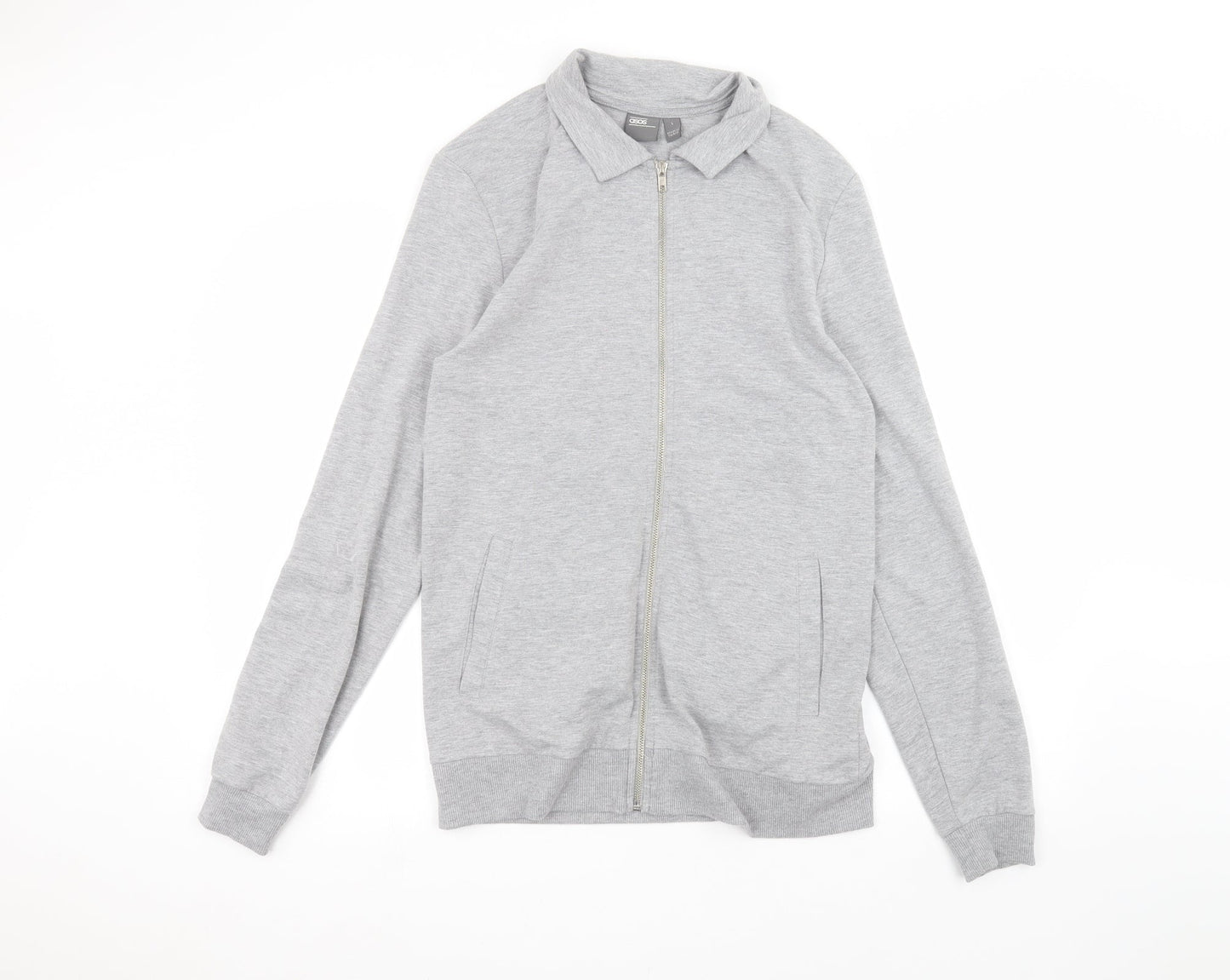 ASOS Womens Grey   Full Zip Jumper Size L