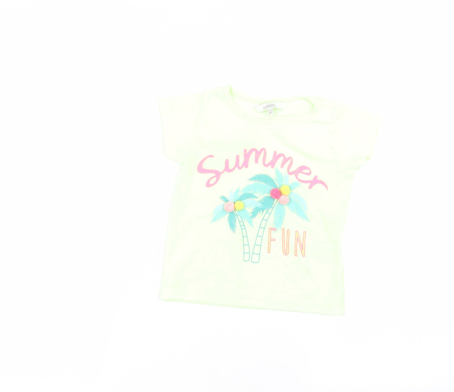 E-vie Baby Green   Basic T-Shirt Size 18-24 Months