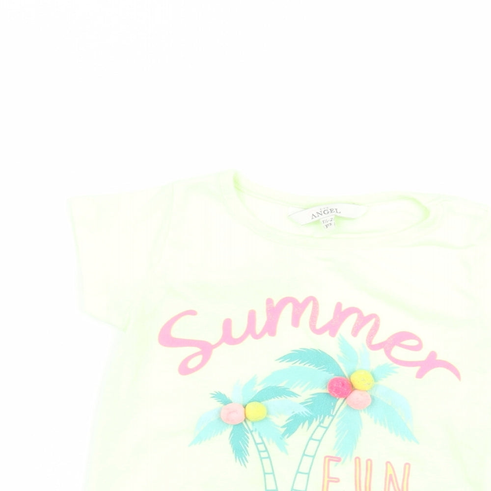 E-vie Baby Green   Basic T-Shirt Size 18-24 Months