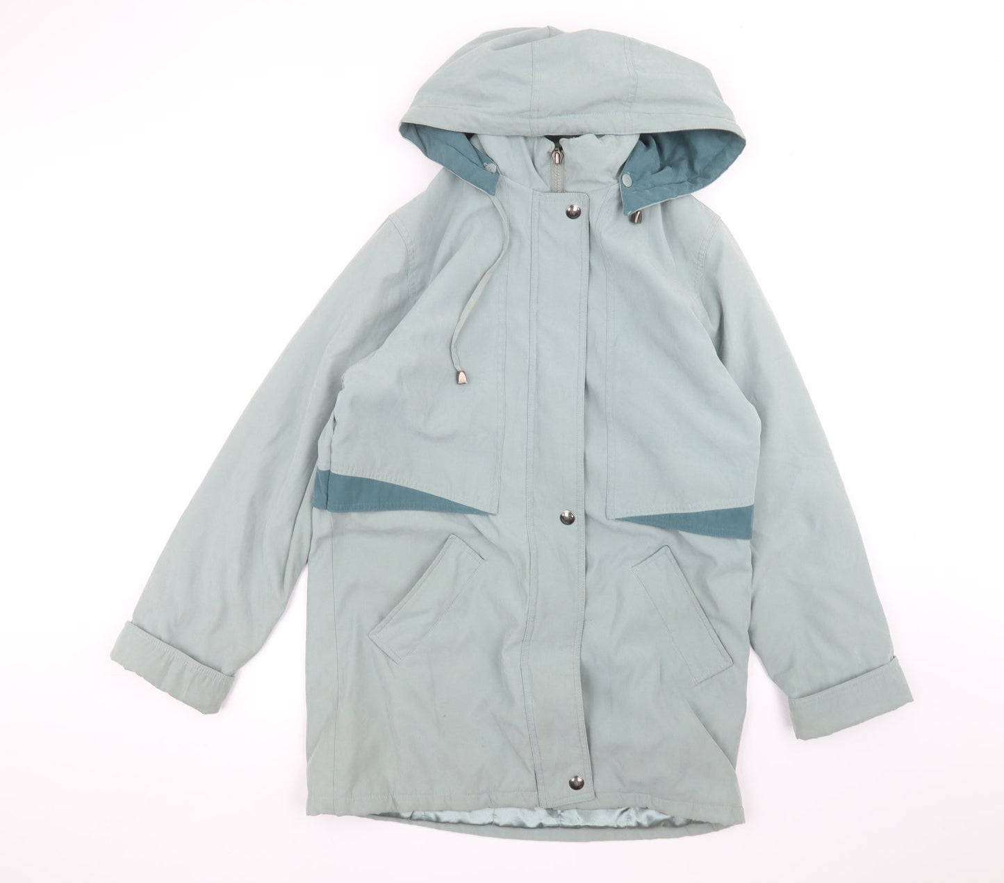BHS Womens Grey   Parka Coat Size 10