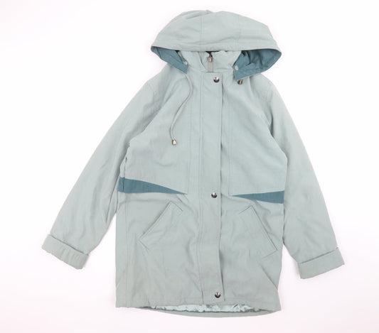 BHS Womens Grey   Parka Coat Size 10
