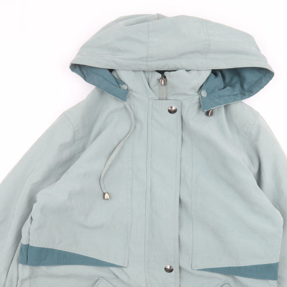 BHS Womens Grey   Parka Coat Size 10