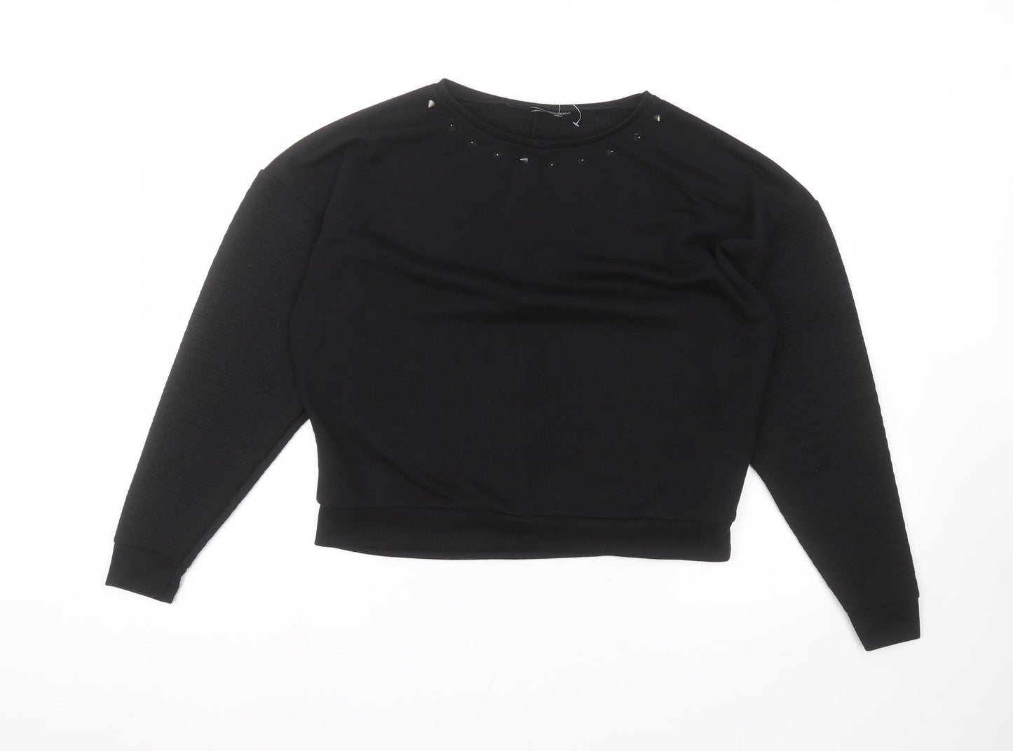 Topshop Womens Black   Pullover Jumper Size 8