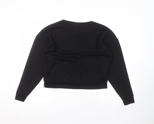 Topshop Womens Black   Pullover Jumper Size 8