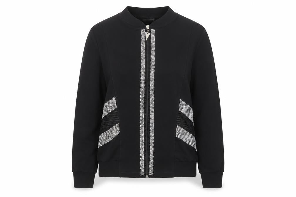 Chaput Womens Black   Jacket  Size M