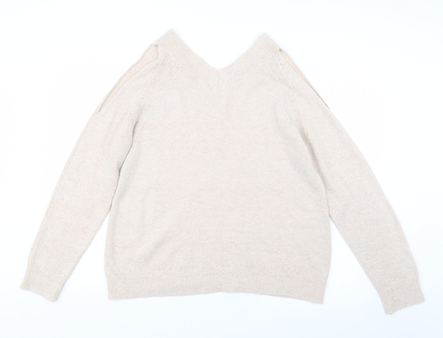 Dorothy Perkins Womens Pink  Knit Pullover Jumper Size 16