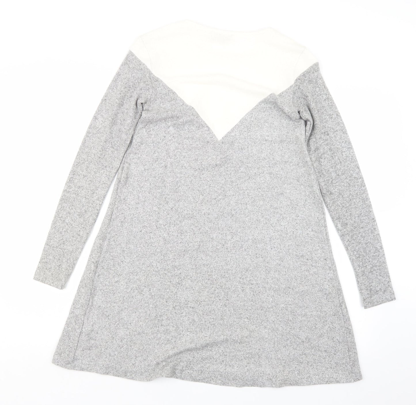 Stradivarius Womens Grey   Jumper Dress  Size S