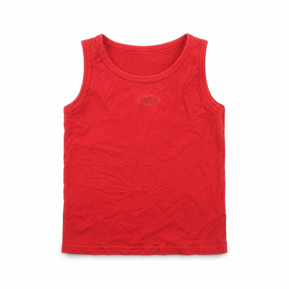 George Boys Red   Basic T-Shirt Size 3-4 Years