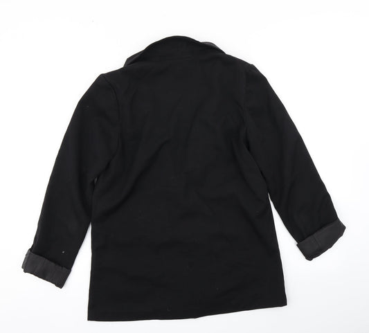 Divided Womens Clear   Jacket Blazer Size 12