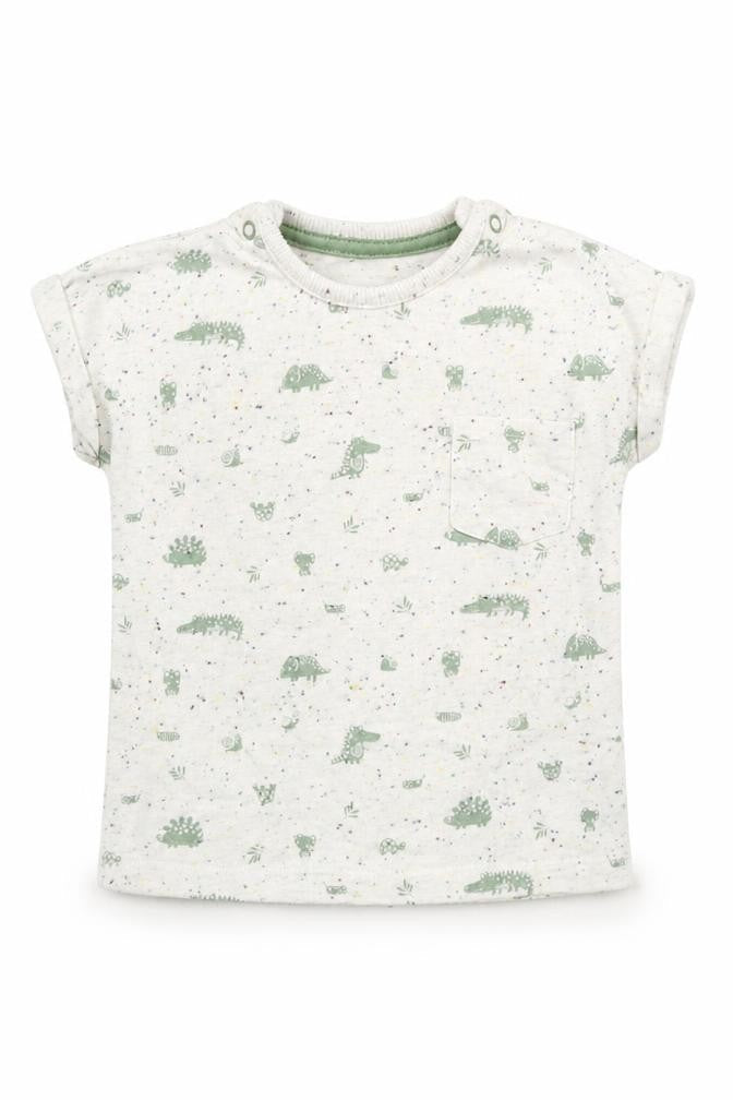George Boys Green   Basic T-Shirt Size 9-12 Months