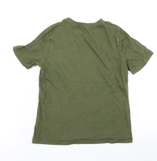 Gap Boys Green   Basic T-Shirt Size 6-7 Years  - Reversible sequins