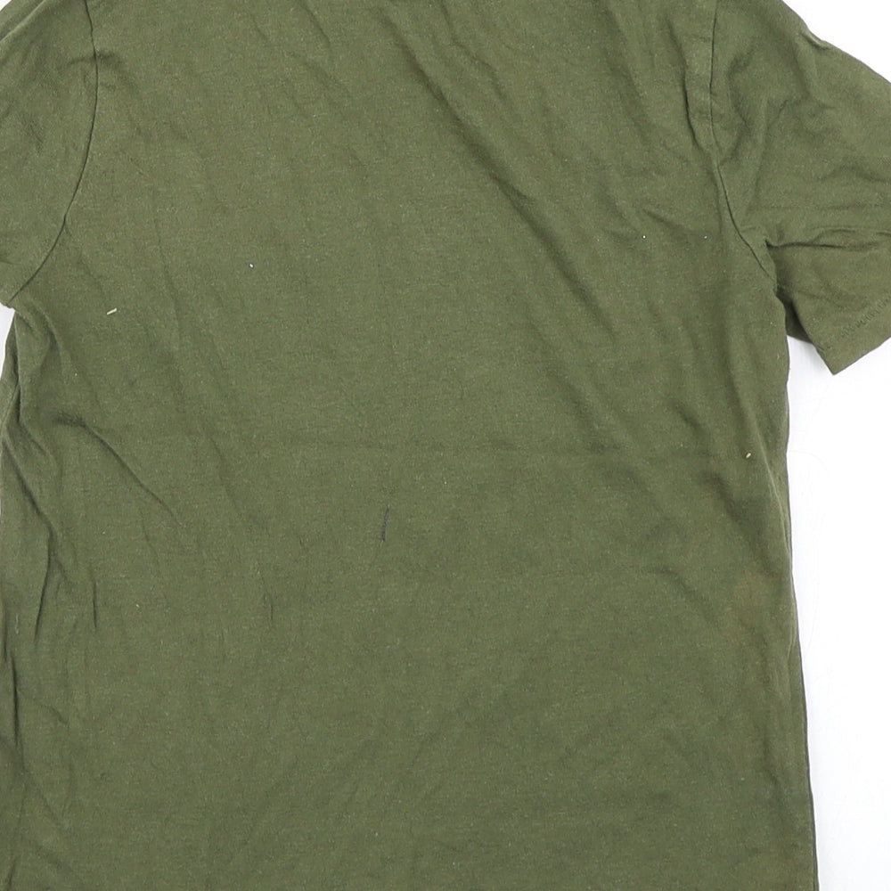 Gap Boys Green   Basic T-Shirt Size 6-7 Years  - Reversible sequins