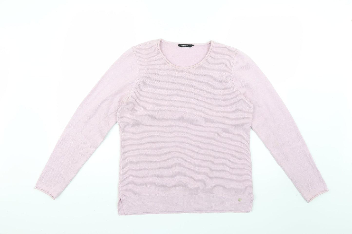 Olsen Womens Purple   Pullover Jumper Size 10