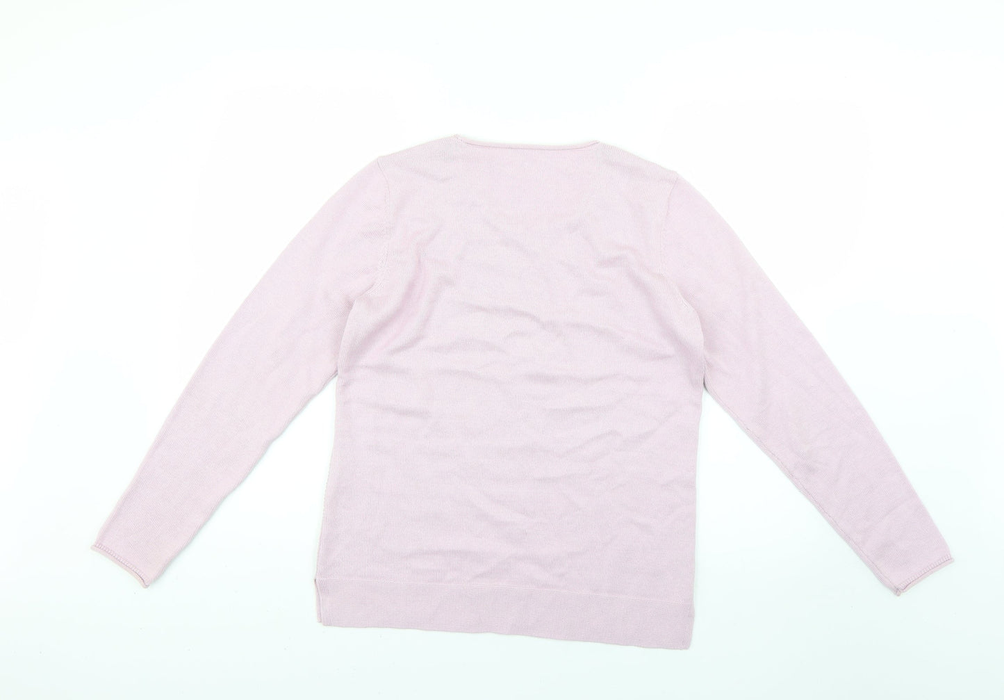 Olsen Womens Purple   Pullover Jumper Size 10