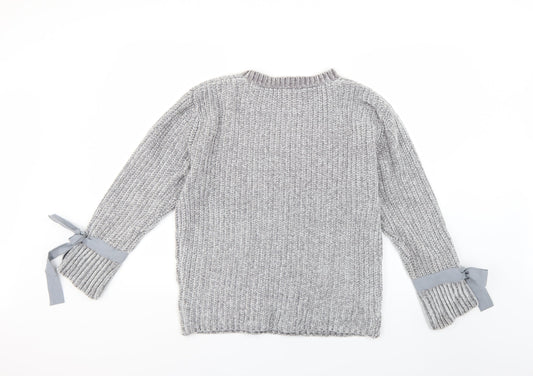Red Herring Womens Grey   Pullover Jumper Size 10