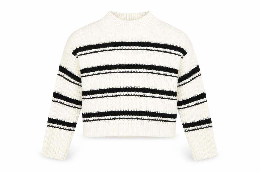 New Look Girls Multicoloured Striped  Pullover Jumper Size 12-13 Years