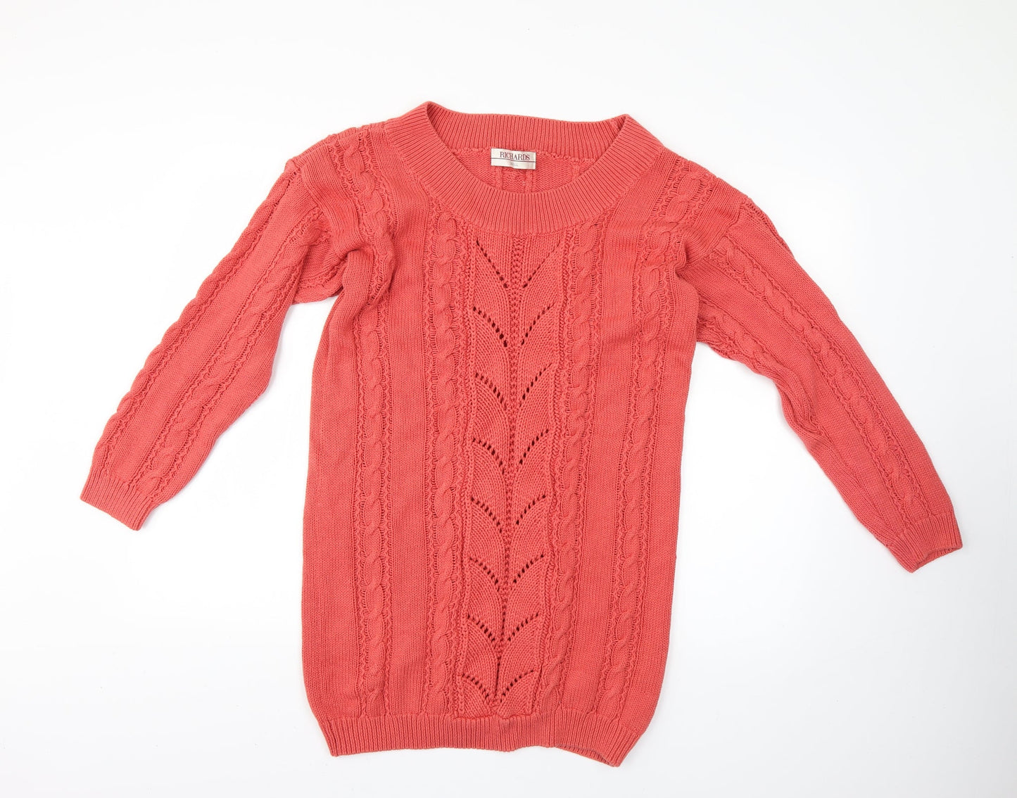 Richards Mens Pink   Pullover Jumper Size S