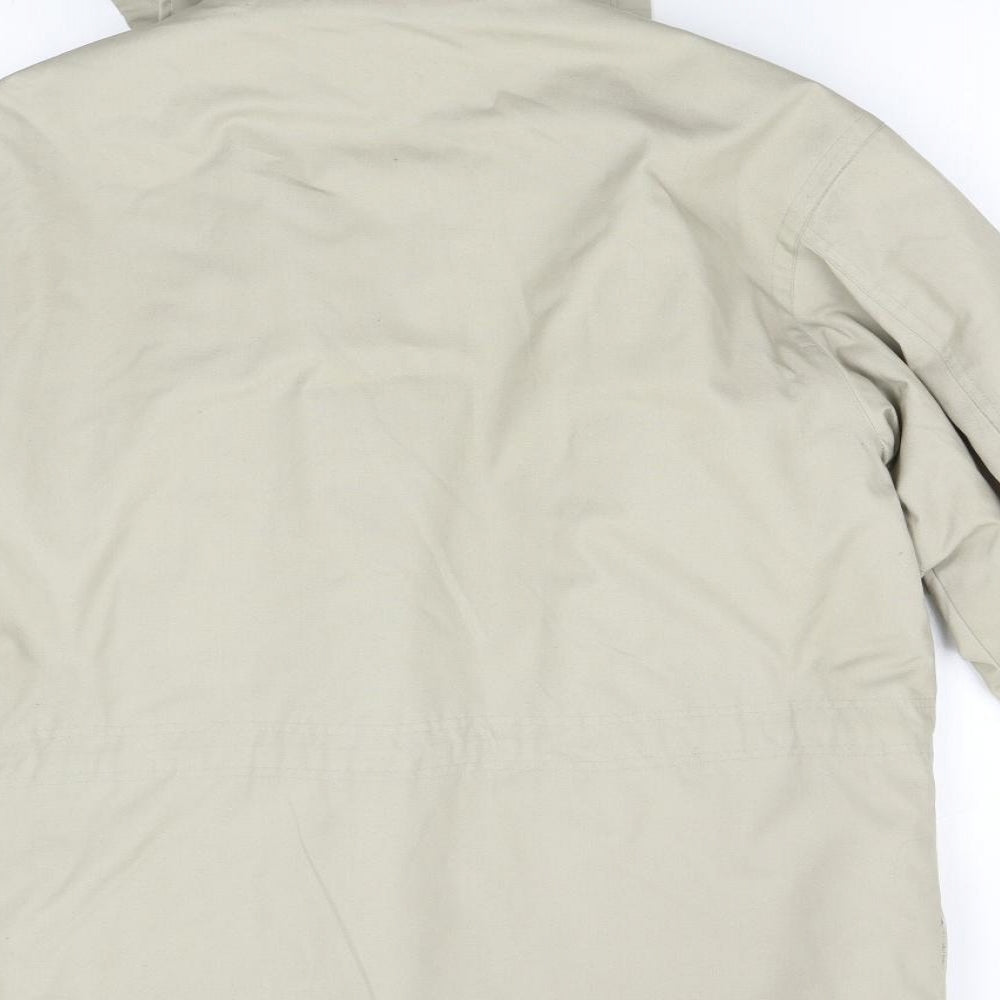 BHS Mens Beige   Overcoat Coat Size 36